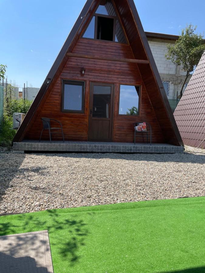 Cabana Tip A La 300 M De Castel Hunedoara Exterior foto